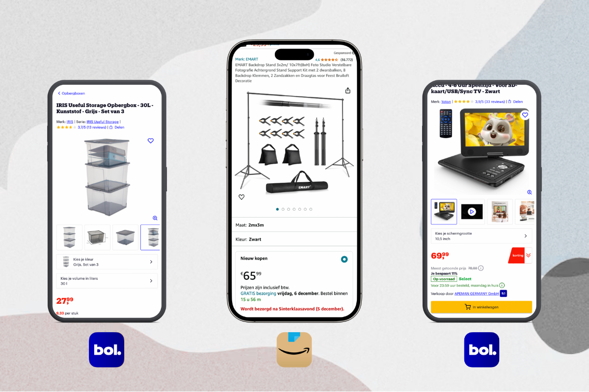 Mixpartij retail: €1.182,34 (Blokker, Belkin, Hyundai, Curver) 34 producten