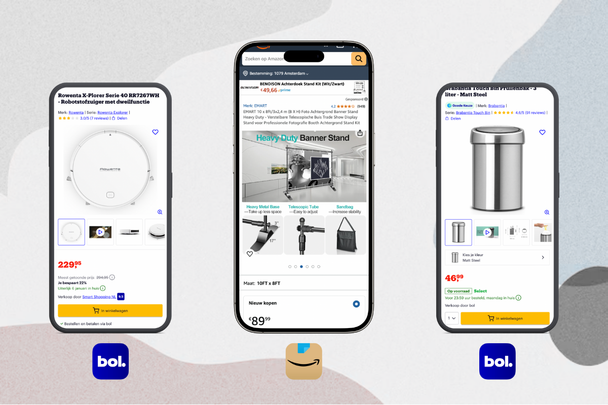 Mixpartij retail: €1.251,45 (Rowenta, Linksys, Logitech, Brabantia) 15 producten