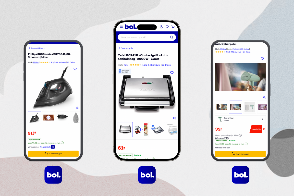Mixpartij retailwaarde: €526,45 (Bestron, TEFAL, Philips) 12 producten