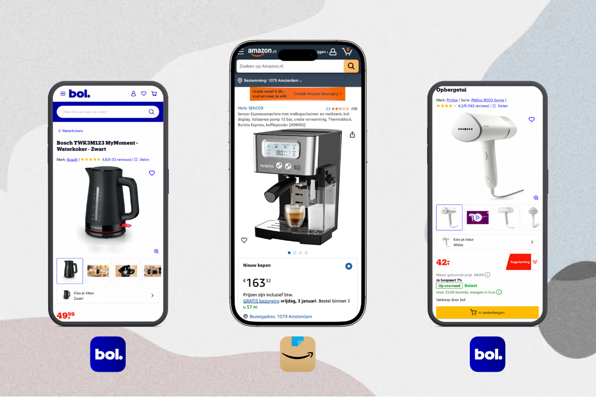 Mixpartij retailwaarde: €532,19 (De'Longhi, PRINCESS, Tefal) 12 producten