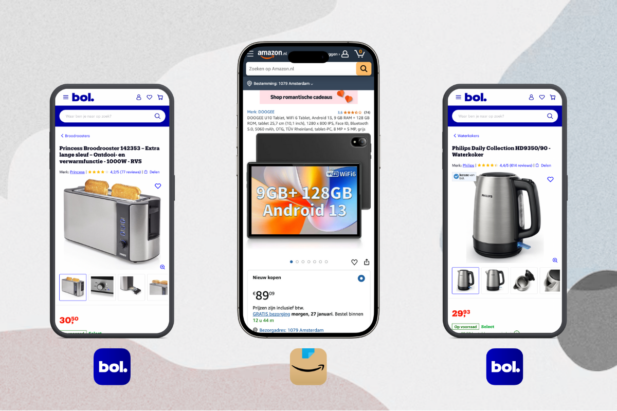 Mixpartij retail: €1.115,66 (Philips, Bosch, Miele, De'Longhi) 23 producten