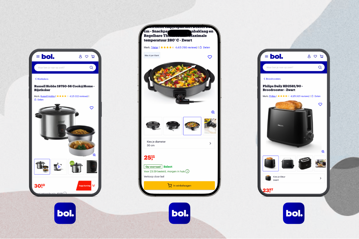 Mixpartij retail: €1.040,32 (BISSELL, Russell Hobbs, Brabantia, Leifheit) 21 producten