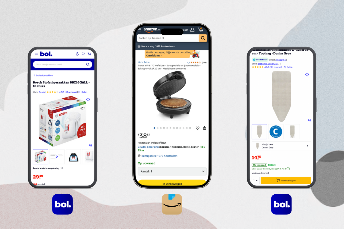 Mixpartij retail: €1.040,32 (BISSELL, Russell Hobbs, Brabantia, Leifheit) 21 producten