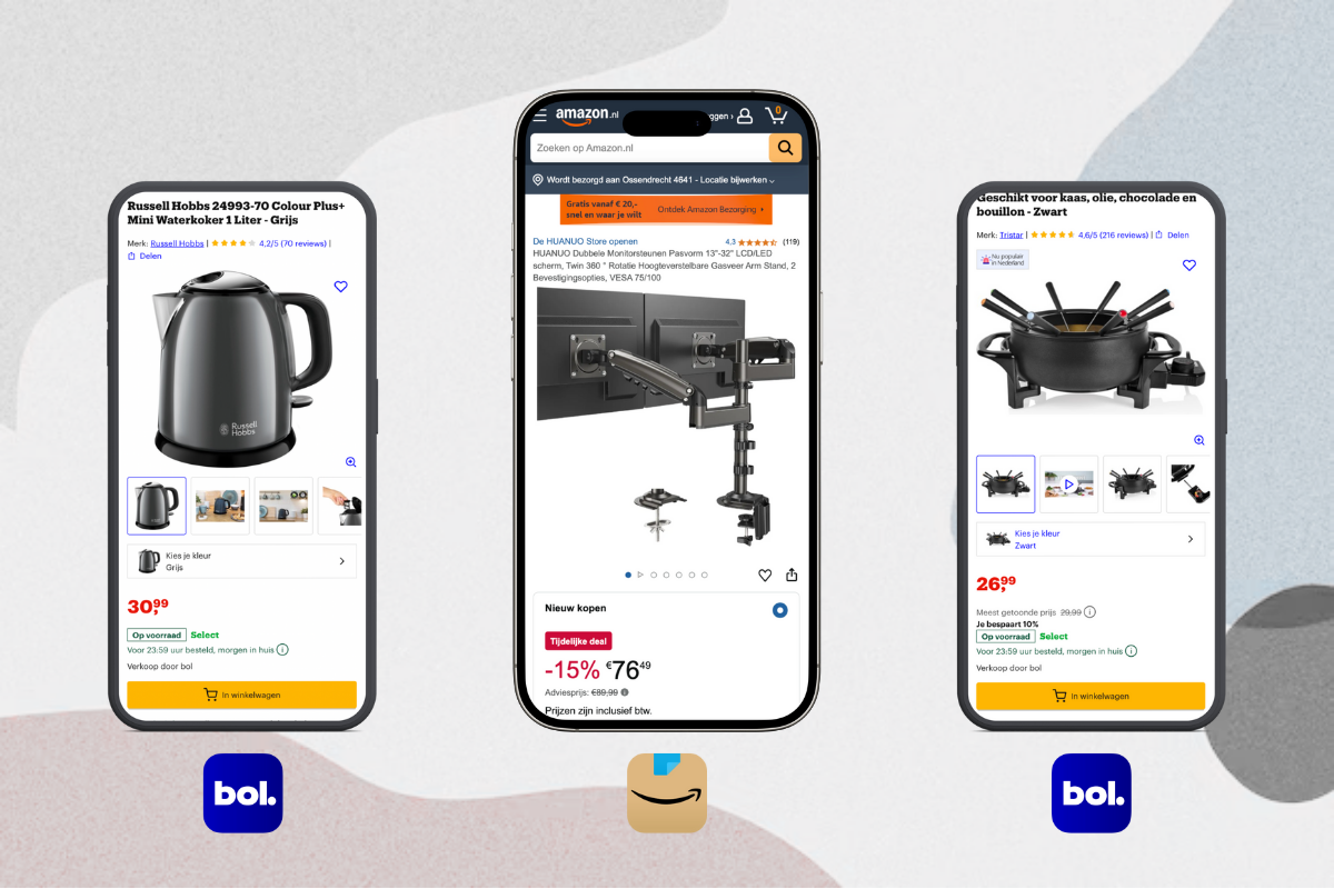 Mixpartij retail: €1.115,61 (ASTRO, Russell Hobbs, Tristar, Lexar) 20 producten