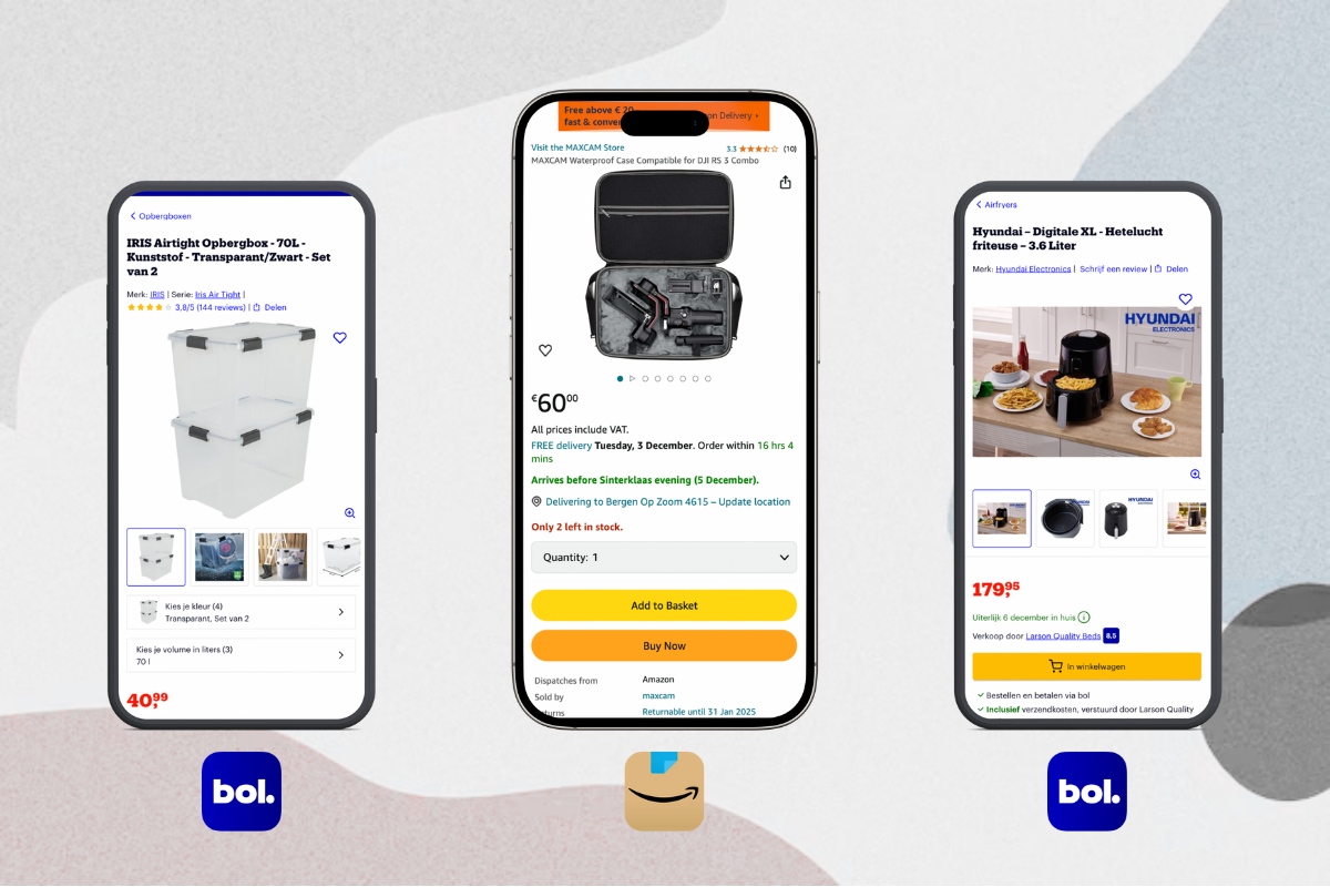 Mixpartij retail: €1.143,88 (BRABANTIA, Blokker, Artex, Rubbermaid) 43 producten