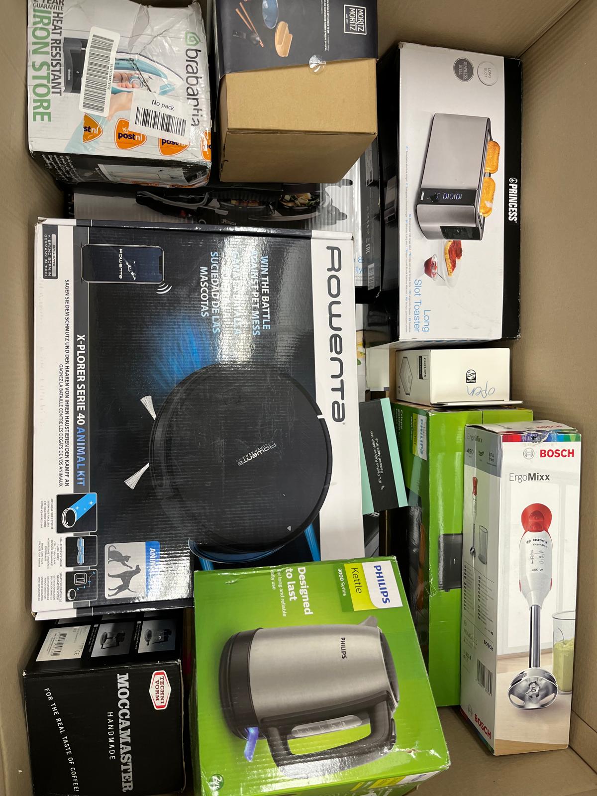 Mixpartij retail: €1.115,66 (Philips, Bosch, Miele, De'Longhi) 23 producten