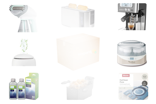 Mixpartij retailwaarde: €531,24 (PHILIPS, Miele, Moulinex) 12 producten