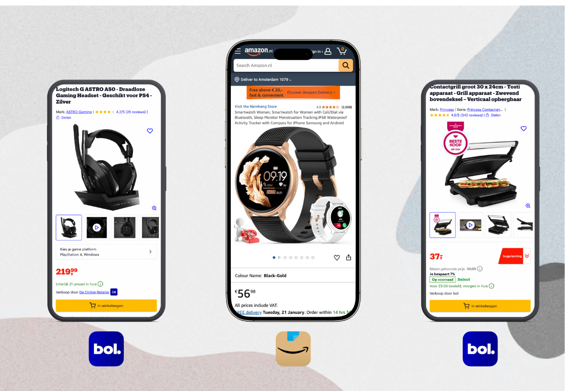Mixpartij retailwaarde: €588,63 (Tefal, Logitech, Princess) 12 producten