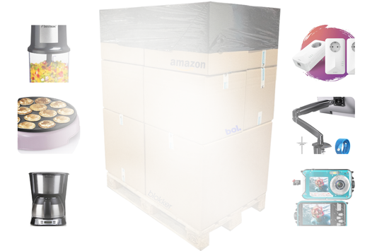 Mixpartij retail: €1100,02 (Domo, Brabantia, Minthouz, Bestron) 18 producten