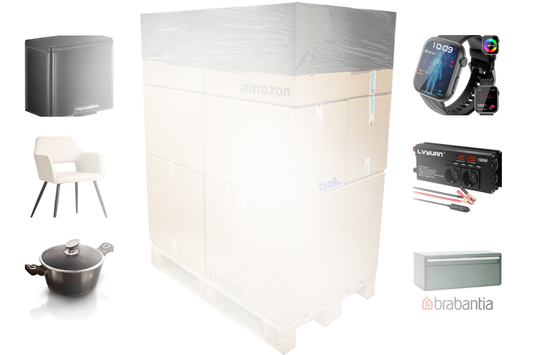 Mixpartij retail: €1.279,33 (Karwei, BRABANTIA, Berling Haus) 20 producten