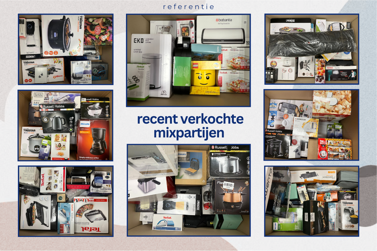 Mixpartij retail: €1.101,10 (Asus, Princess, Tefal, MIELE) 19 producten